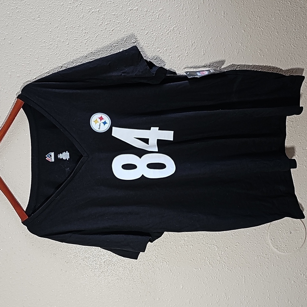 Majestic Pittsburgh Steelers Antonio Brown T-Shirt.